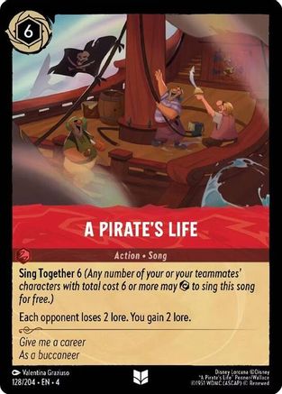 A Pirate's Life (4-128) (Cold Foil)