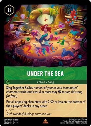 Under the Sea (4-095) (Cold Foil)