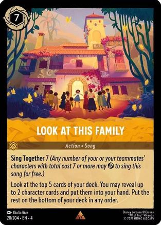 Look at This Family (4-028) (Cold Foil)