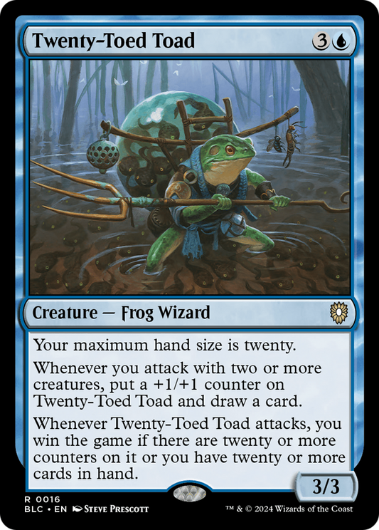 Twenty-Toed Toad (BLC-016)