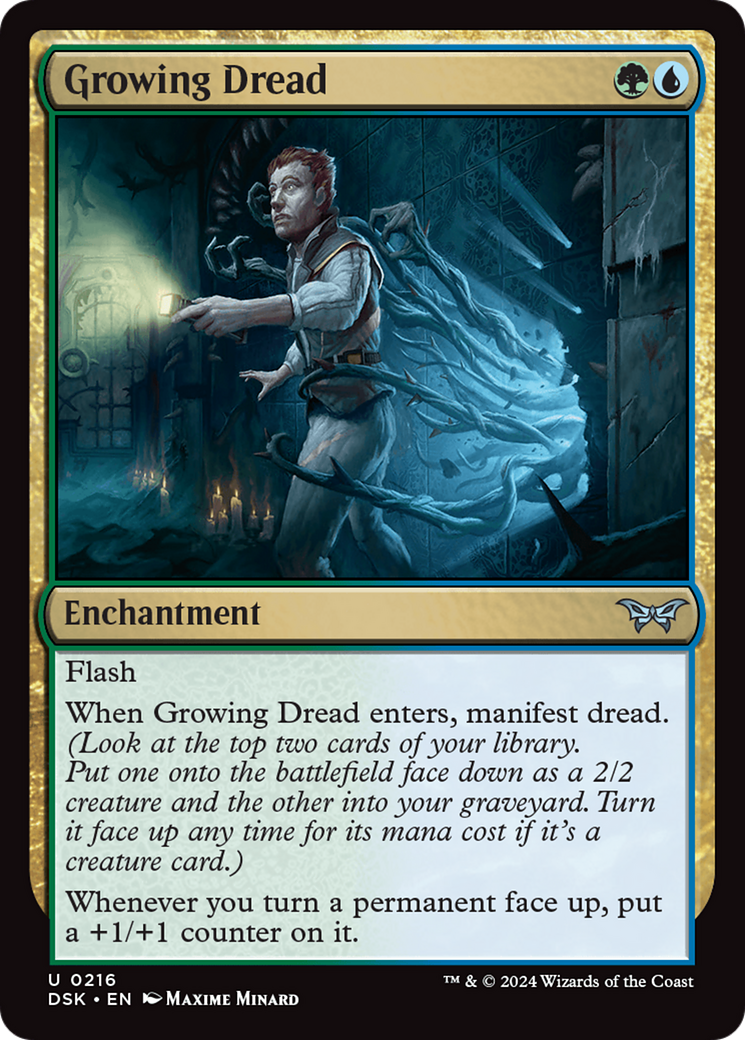 Growing Dread (DSK-216) (Foil)