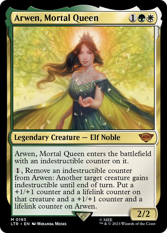 Arwen, Mortal Queen (LTR-193) (Foil)