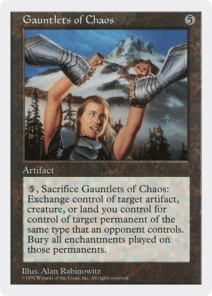Gauntlets of Chaos (5ED-373)
