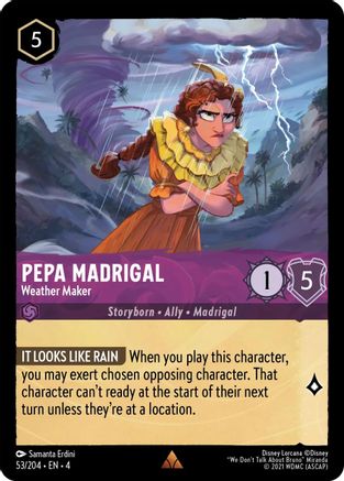 Pepa Madrigal - Weather Maker (4-053) (Cold Foil)