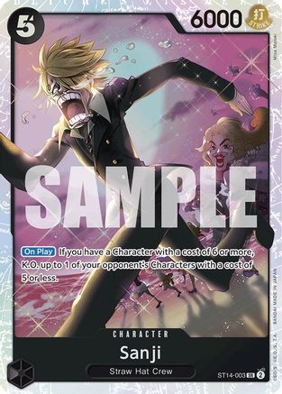 Sanji (ST14-003) (Foil)