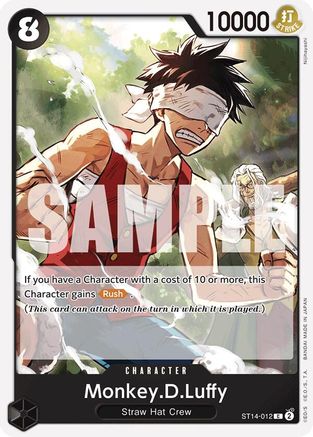 Monkey.D.Luffy (012) (ST14-012)