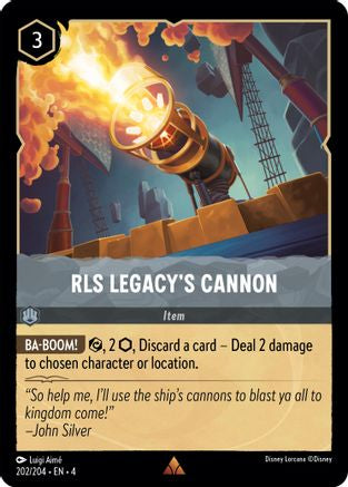 RLS Legacy's Cannon (4-202) (Cold Foil)