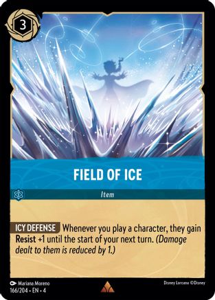 Field of Ice (4-166) (Cold Foil)