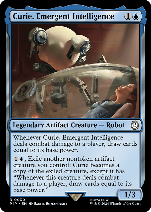Curie, Emergent Intelligence (PIP-030) (Foil)