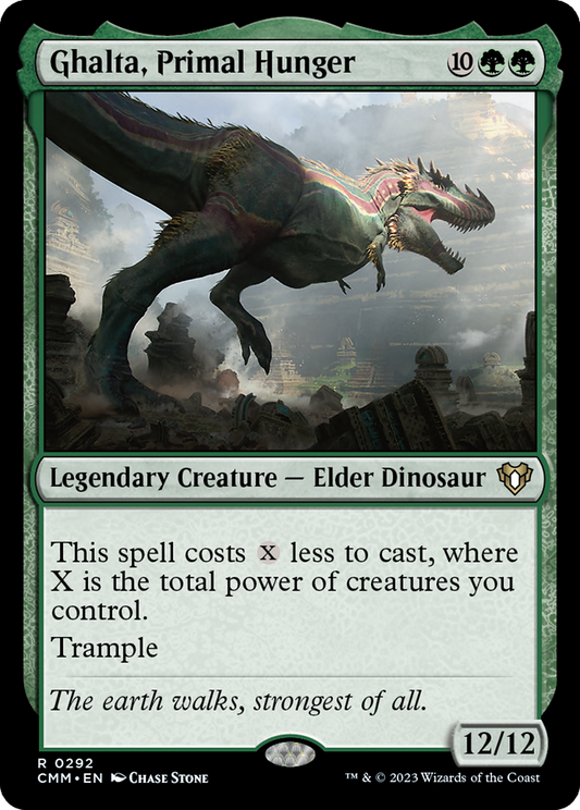 Ghalta, Primal Hunger (CMM-292) (Foil)
