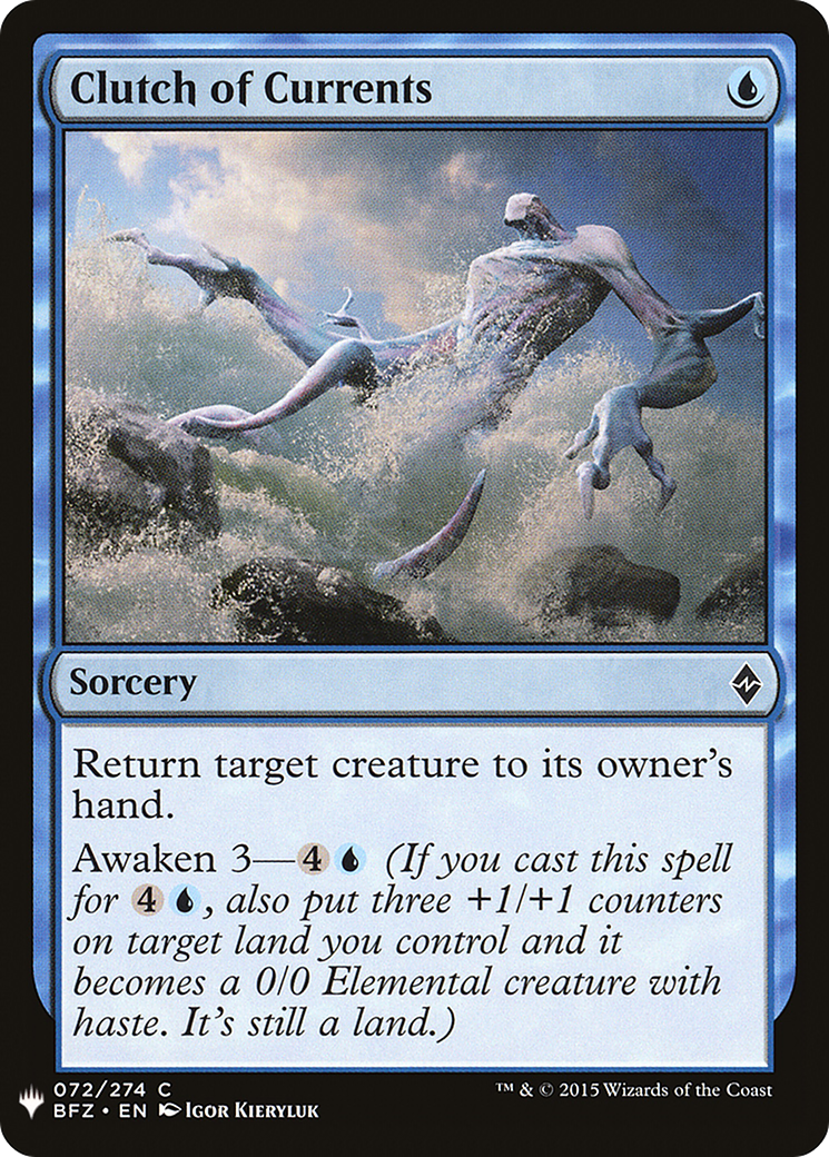 Clutch of Currents (LIST-BFZ-72)