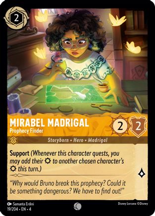 Mirabel Madrigal - Prophecy Finder (4-019) (Cold Foil)