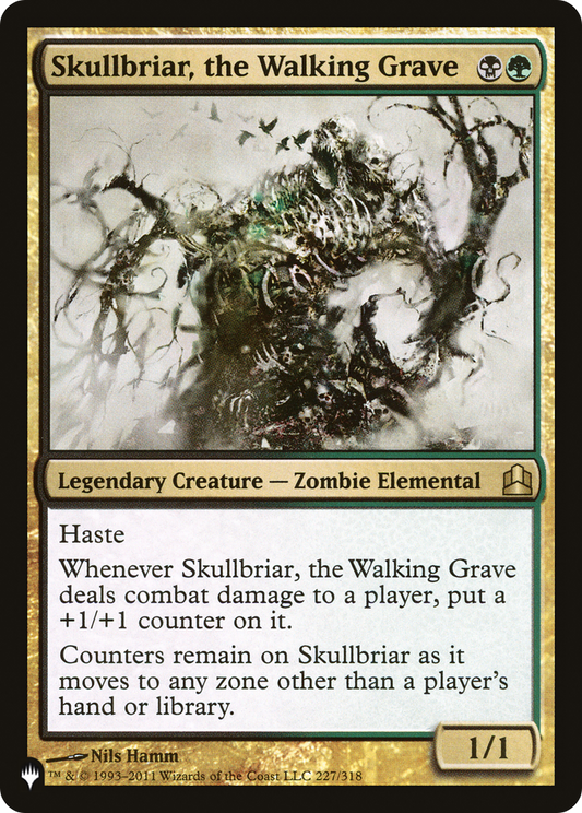 Skullbriar, the Walking Grave (LIST-CMD-227)