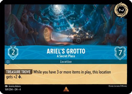 Ariel's Grotto - A Secret Place (4-169) (Cold Foil)