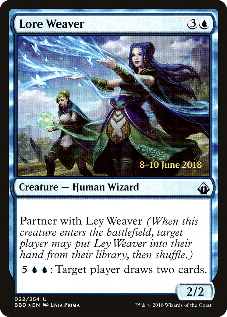 Lore Weaver (LARP-22S) (Foil)