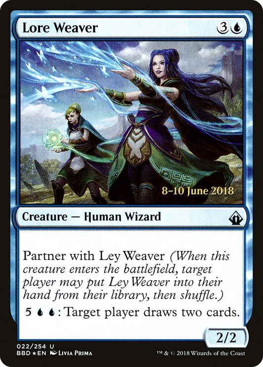 Lore Weaver (LARP-22S) (Foil)