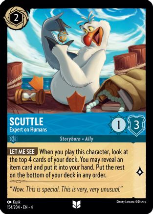 Scuttle - Expert on Humans (4-154)