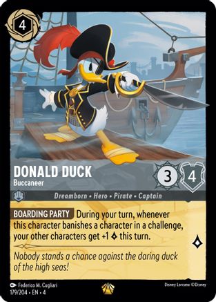 Donald Duck - Buccaneer (4-179) (Cold Foil)