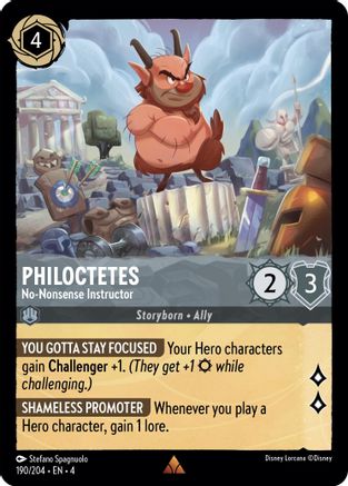 Philoctetes - No-Nonsense Instructor (4-190)