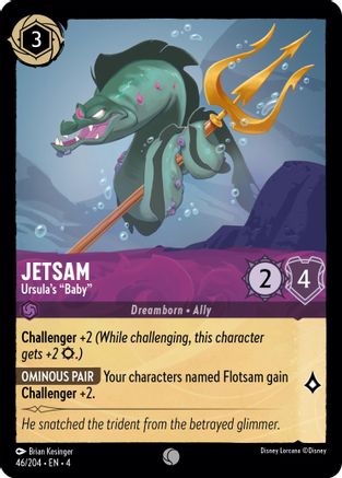 Jetsam - Ursula's "Baby" (4-046) (Cold Foil)