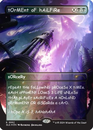 tOrMEnt oF hAiLFiRe (Rainbow Foil) (SLD-9992)