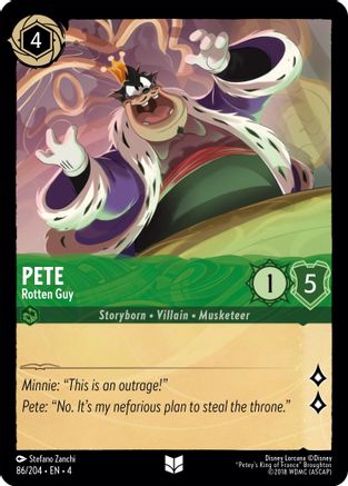 Pete - Rotten Guy (4-086) (Cold Foil)