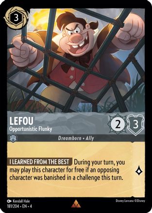 LeFou - Opportunistic Flunky (4-181) (Cold Foil)