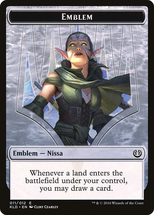 Nissa, Vital Force Emblem (KLD-011)