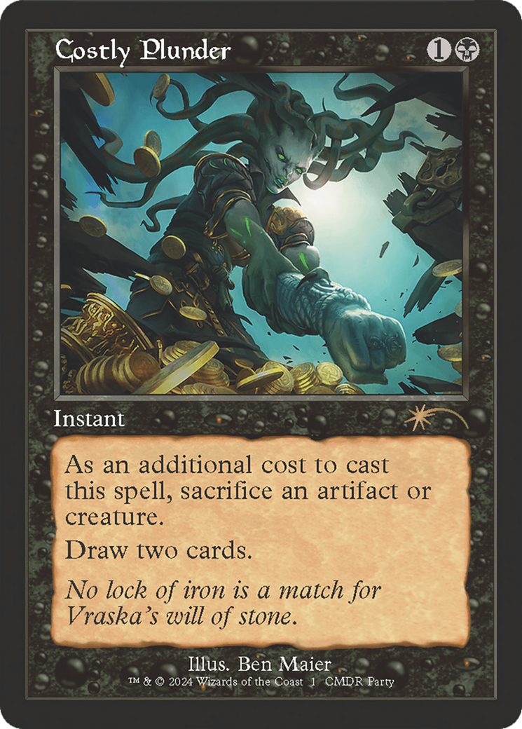 Costly Plunder (WPN-014) (Foil)