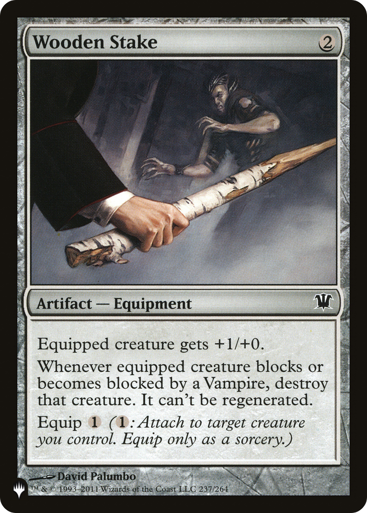 Wooden Stake (LIST-ISD-237)