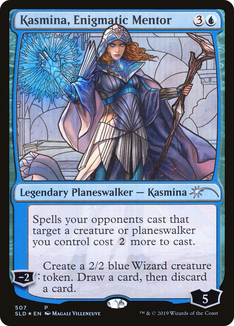Kasmina, Enigmatic Mentor (SLD-507) (Foil)