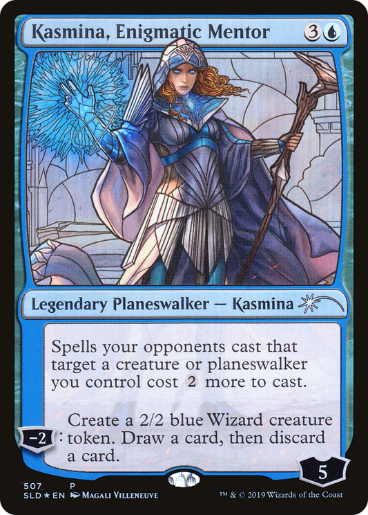 Kasmina, Enigmatic Mentor (SLD-507) (Foil)