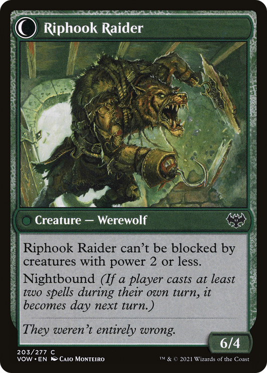 Hookhand Mariner // Riphook Raider (VOW-203) (Foil)