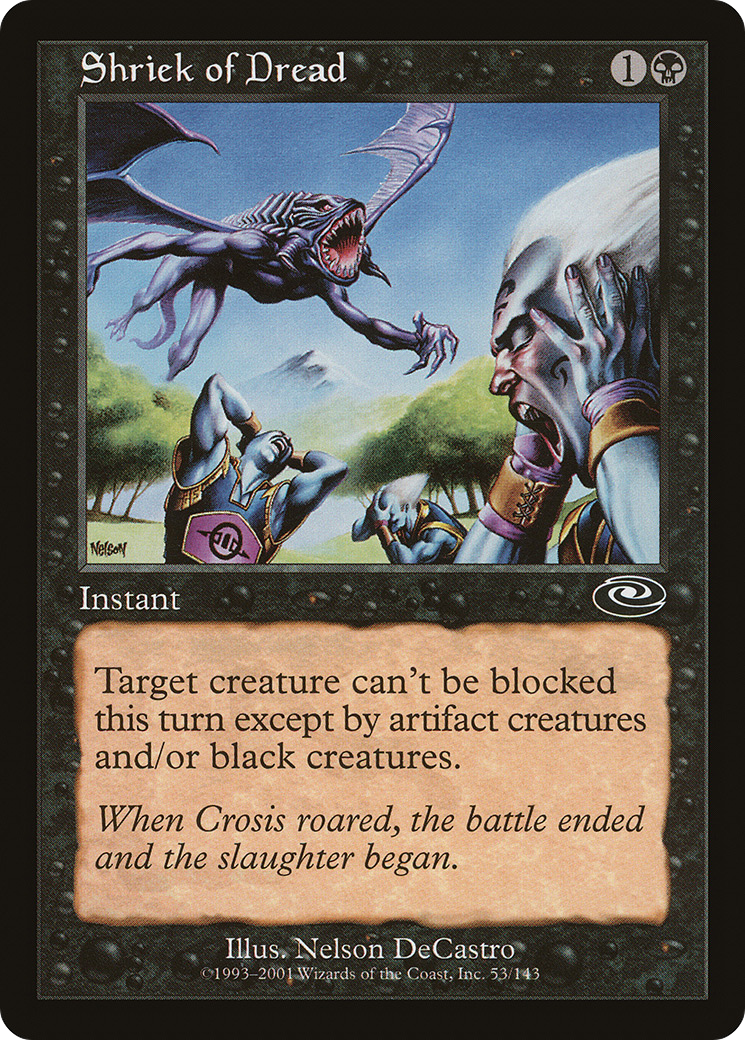 Shriek of Dread (PLS-053) (Foil)