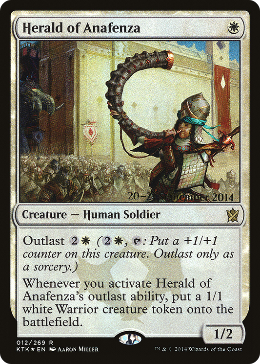 Herald of Anafenza (PRE-12S) (Foil)