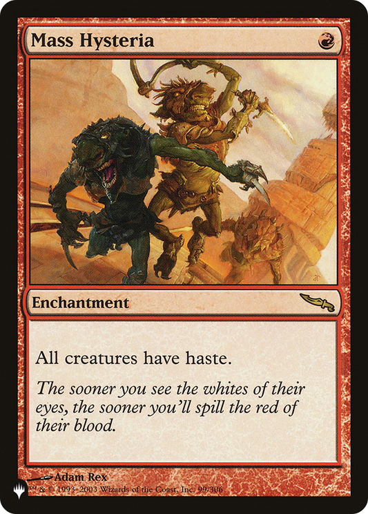 Mass Hysteria (LIST-MRD-99)