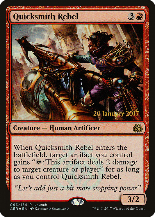 Quicksmith Rebel (LARP-093) (Foil)