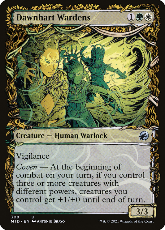 Dawnhart Wardens (MID-308) (Showcase) (Foil)