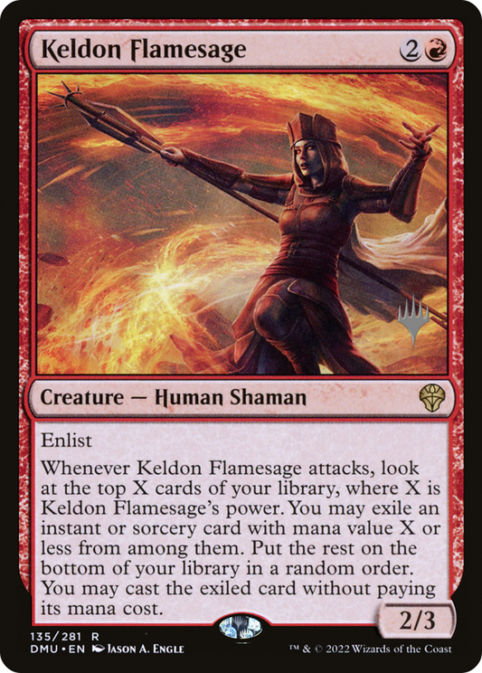 Keldon Flamesage (PPDMU-135P) (Foil)