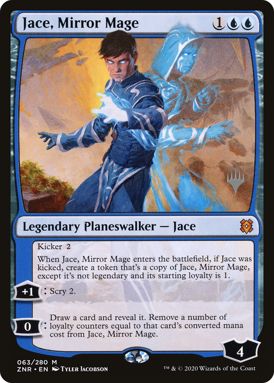 Jace, Mirror Mage (PPZNR-63P) (Foil)