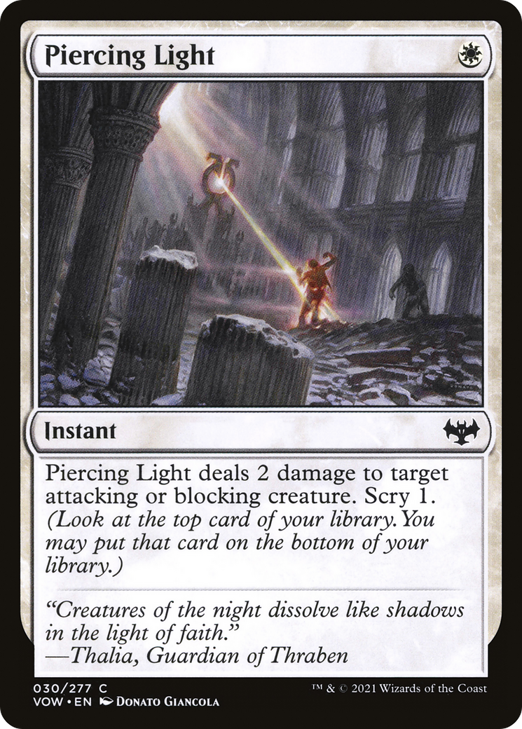 Piercing Light (VOW-030) (Foil)