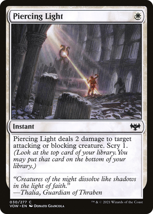 Piercing Light (VOW-030) (Foil)