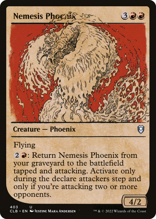 Nemesis Phoenix (CLB-403) (Showcase) (Foil)