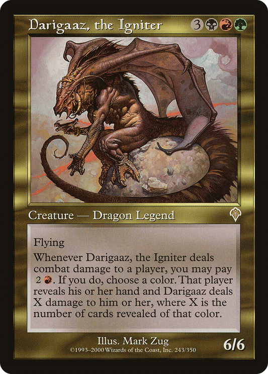 Darigaaz, the Igniter (INV-243) (Foil)