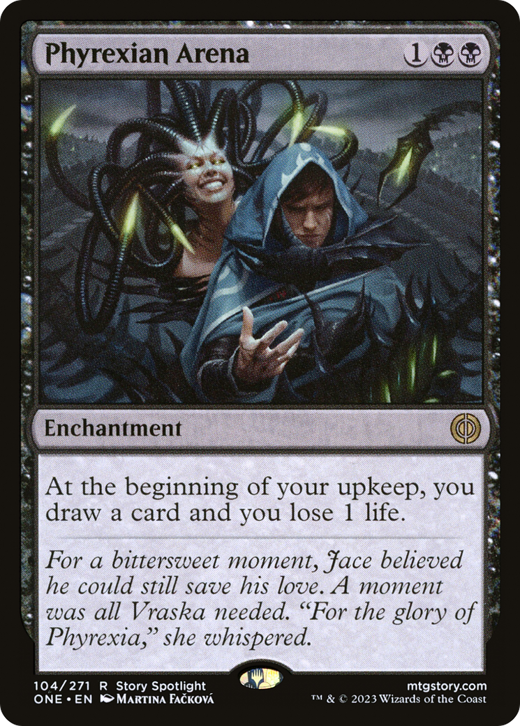 Phyrexian Arena (ONE-104) (Foil)