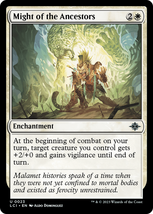 Might of the Ancestors (LCI-023) (Foil)