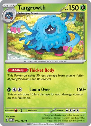 Tangrowth (TWM-002) (Reverse Holofoil)