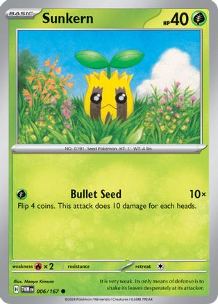 Sunkern (TWM-006) (Reverse Holofoil)