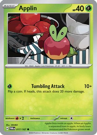 Applin (TWM-017) (Reverse Holofoil)