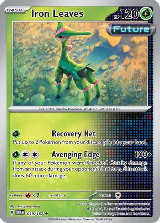 Iron Leaves (TWM-019) (Reverse Holofoil)